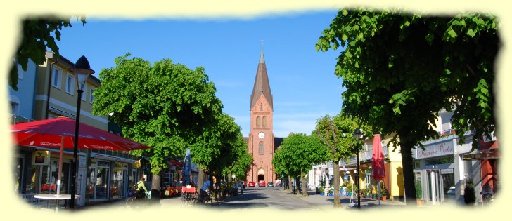 Warnemnde, neugotischen Kirche