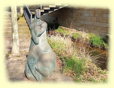 Bad Dürkheim - Skulptur Nymphe Bad Dürkheim - Skulptur Nymphe