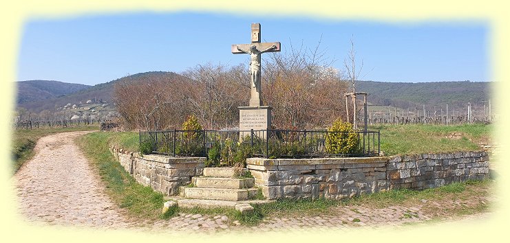 Deidesheim - Wegekreuz im Hergottsacker