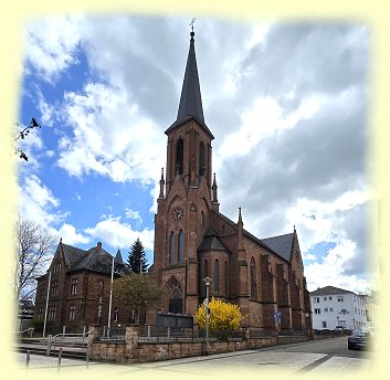 Bad Bergzabern - Kirche St. Martin Bad Bergzabern - Kirche St. Martin