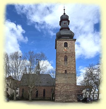 Bad Bergzabern - Marktkirche - Glockenturm
