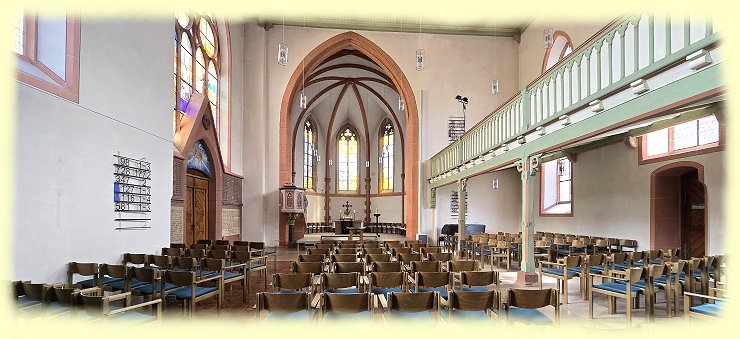 Bad Bergzabern - Marktkirche - innen