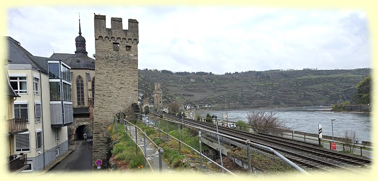 Oberwesel - Hositalturm Oberwesel - Hositalturm