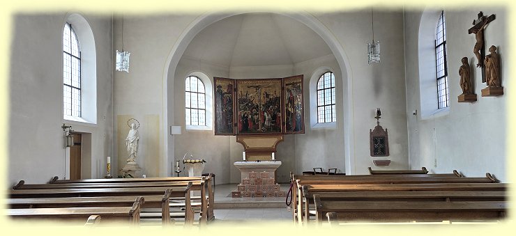 Alsterweiler - Maria-Schmerzen-Kapelle innen