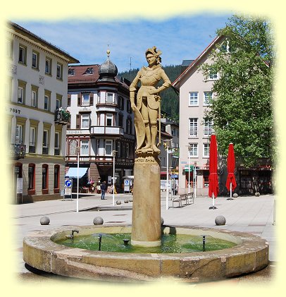 Bad Wildbad - Kurplatzbrunnen