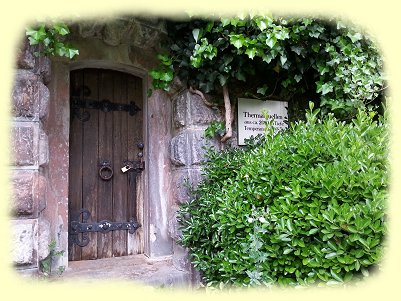 Baden Baden - Eingang zum Friedrichsstollen