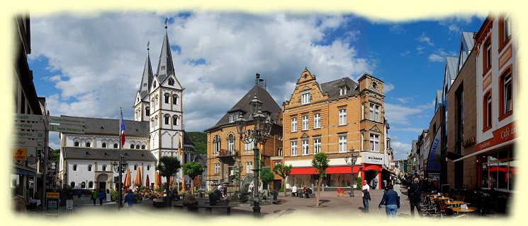 Boppard - katholische Pfarrkirche St. Severus am Marktplatz