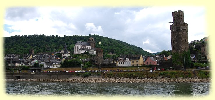 Oberwesel - Martinskirche und Ochsenturm