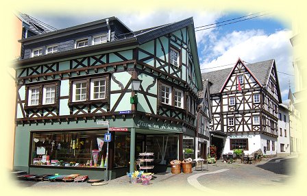 Linz - farbige Fachwerkhäuser Linz - farbige Fachwerkhäuser