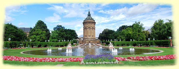 Mannheim -- Wasserturm Mannheim -- Wasserturm