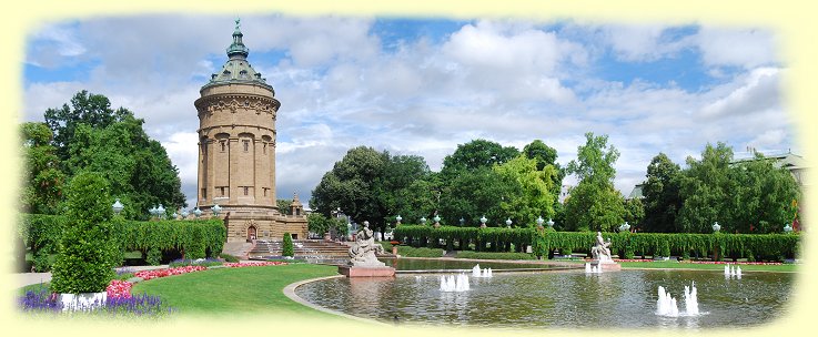 Mannheim - Wasserturm Mannheim - Wasserturm