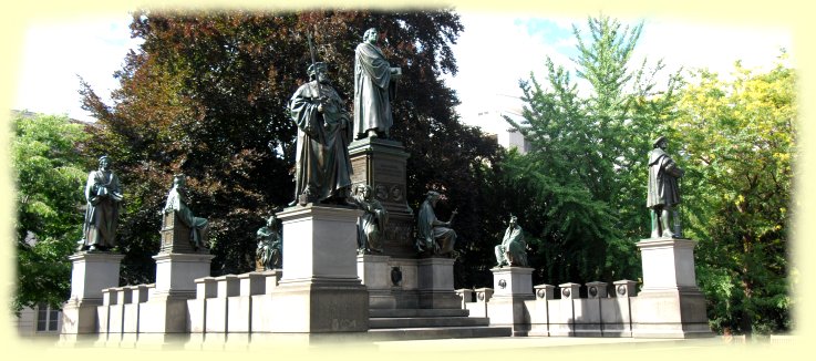 Worms - Lutherdenkmal Worms - Lutherdenkmal