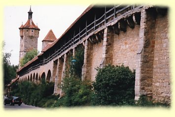 Rothenburg - Stadtmauer