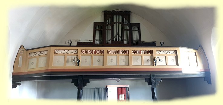 Binz 2023 - evangelische Kirche - Orgel