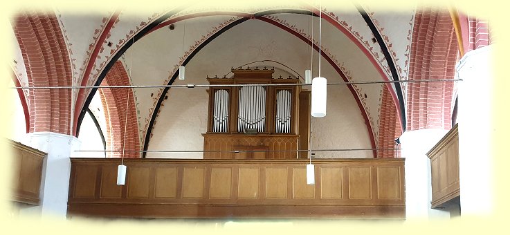 Wiek - St.-Georg-Kirche - Orgel
