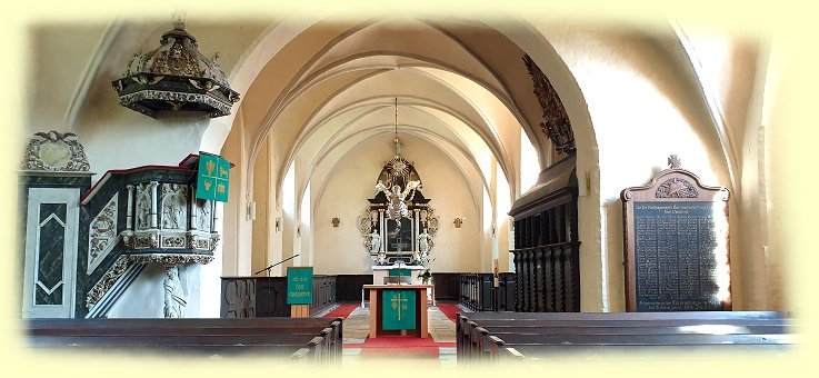 Garz - ev. Sankt Petri-Kirche - innen