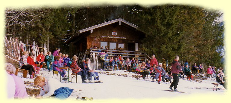 Ruhpolding - Langlaufhtte am Mittersee