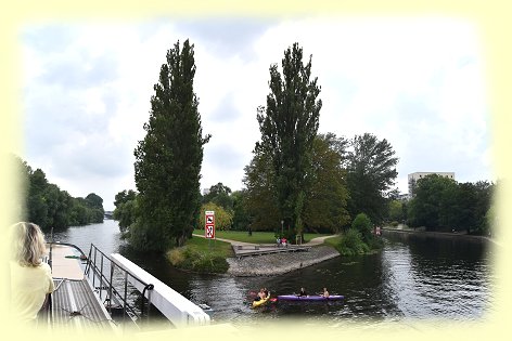 Potsdam - Blick zur Freundschaftsinsel