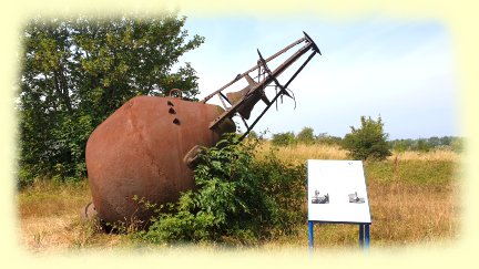 Rgen - Kap Arkona - alte Glockenleuchttonne