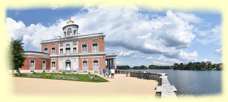 Potsdam - Neuer Garten - Marmorpalais - Terrassenanlage