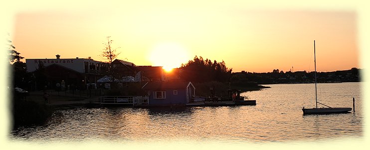 Wolgast 2019 - Sonnenuntergang