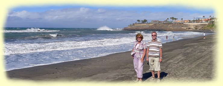 Playa de Faabe - frische Brise am Strand