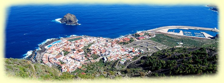 Blick vom Mirador de Garachico