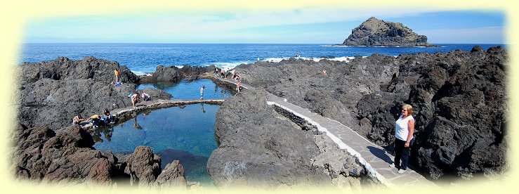 Garachico - Meerwasserbecken, die Piscinas Naturales de Caletn