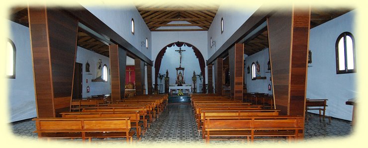 Fasnia - Kirche San Joaquin - innen
