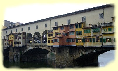 Brücke der Goldschmiede, der Ponte Vecchio