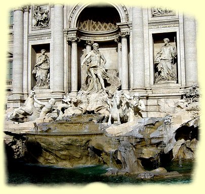 Rom - Trevi Brunnen
