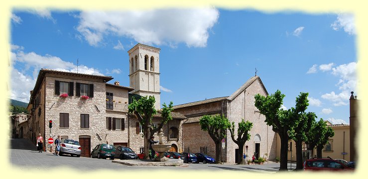 Assisi - Kirche Santa Maria Maggiore Assisi - Kirche Santa Maria Maggiore
