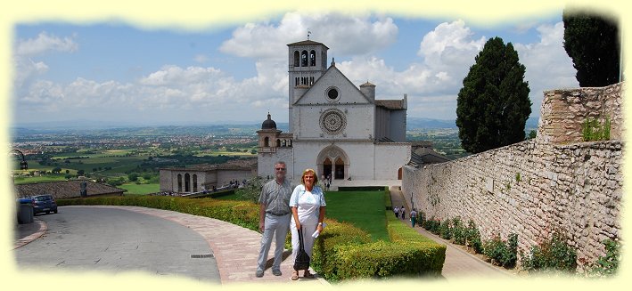 Assisi - Kirche des Heiligen Franziskus - 2 Assisi - Kirche des Heiligen Franziskus - 2