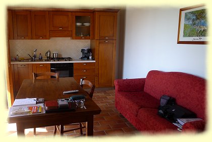 Borgo del Faggio - Wohnzimmer Küche