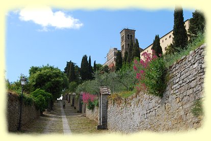 Cortona - Kreuzweg bis zur Wallfahrtskirche Santa Margheria