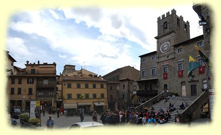 Cortona - Piazza della Repubblica Cortona - Piazza della Repubblica