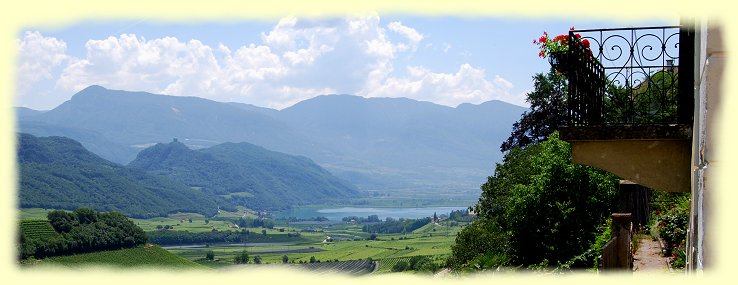 Kaltern - Blick zum Kalterer See