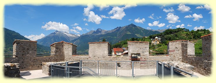 Meran - Blick vom Pulverturm Meran - Blick vom Pulverturm