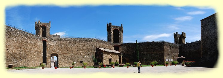 Montalcino - Festungsanlage Montalcino - Festungsanlage