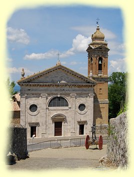 Montalcino - Wallfahrtskirche Madonna del Soccorso