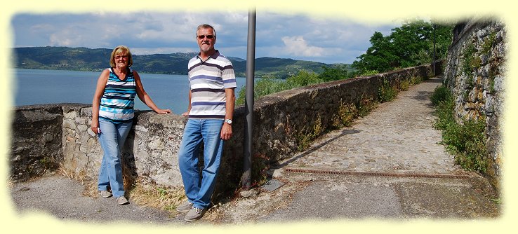 Monte del Lago - Stadtmauer Monte del Lago - Stadtmauer