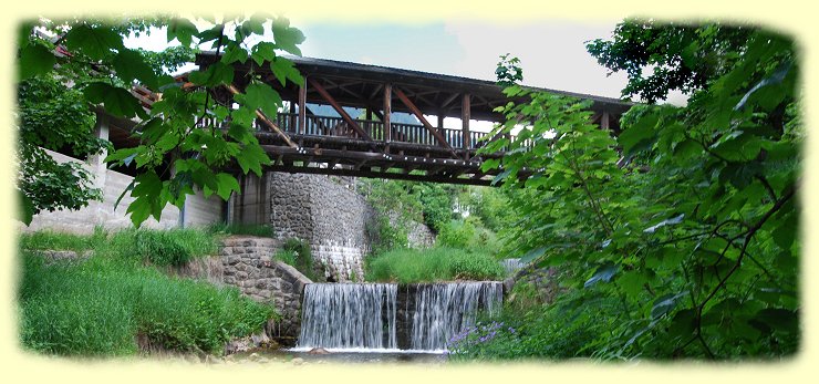 Welschnofen - Holzbrücke Welschnofen - Holzbrücke