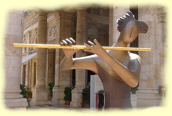 Montecatini Terme - Tettuccio Terme - Bronzeskulpturen Montecatini Terme - Tettuccio Terme - Bronzeskulpturen