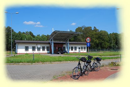 Swinemnde - alter  Grenzbergang bei Garz