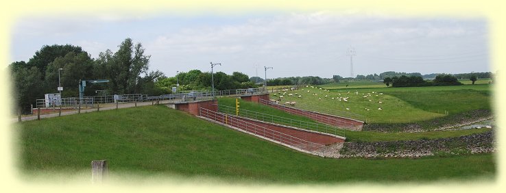 Bislicher Ley und Wehr bei Haffen