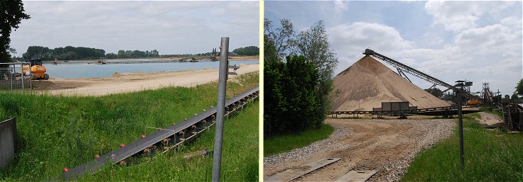 Niederrhein -- Kiesabbau