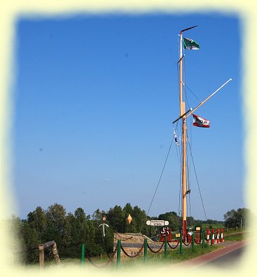 Vynen - Schiffsmast vom Schifferverein Vynen