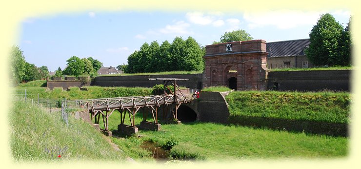 Wesel -  Graben hinter der Zitadelle