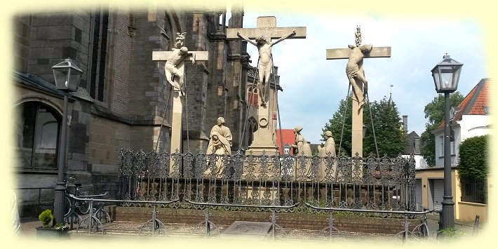 Xanten -  Stiftskirche St. Viktor - Kalvarienberg