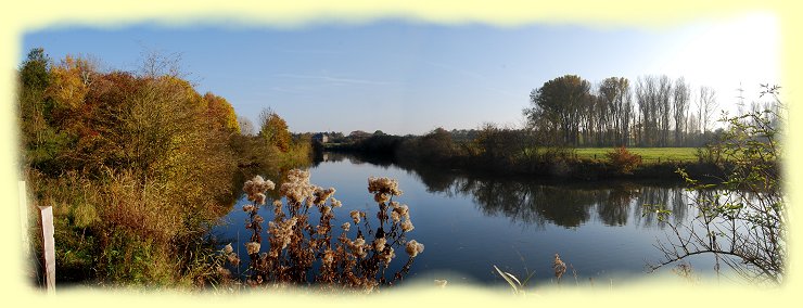 Naturschutzgebiet Alte Lippe - an der Strae Lippehof